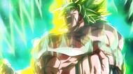 Broly powering up in the 2018 film (Image via Toei Animation)